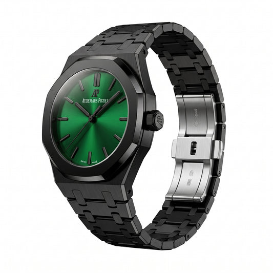 AP Royal Oak Black & Green Watch