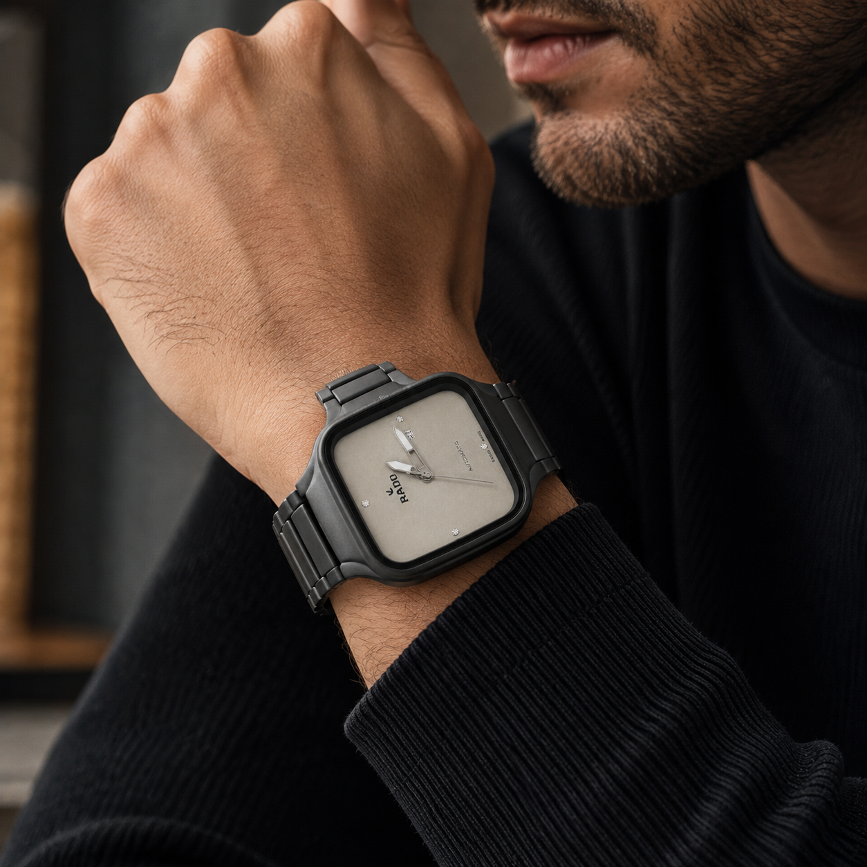 Rado True Square Automatic Black
