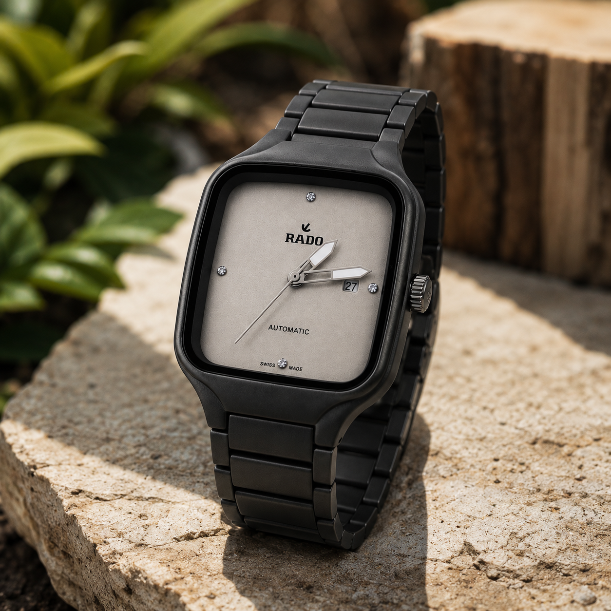 Rado True Square Automatic Black