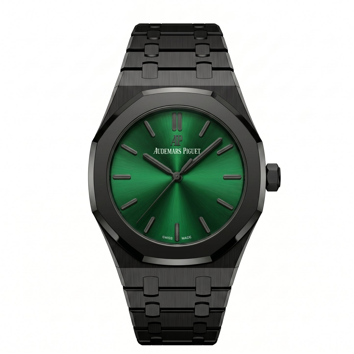 AP Royal Oak Black & Green Watch