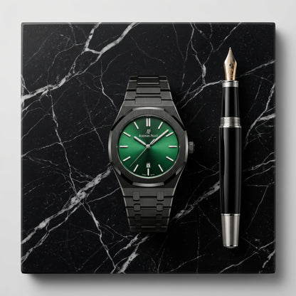 AP Royal Oak Black & Green Watch