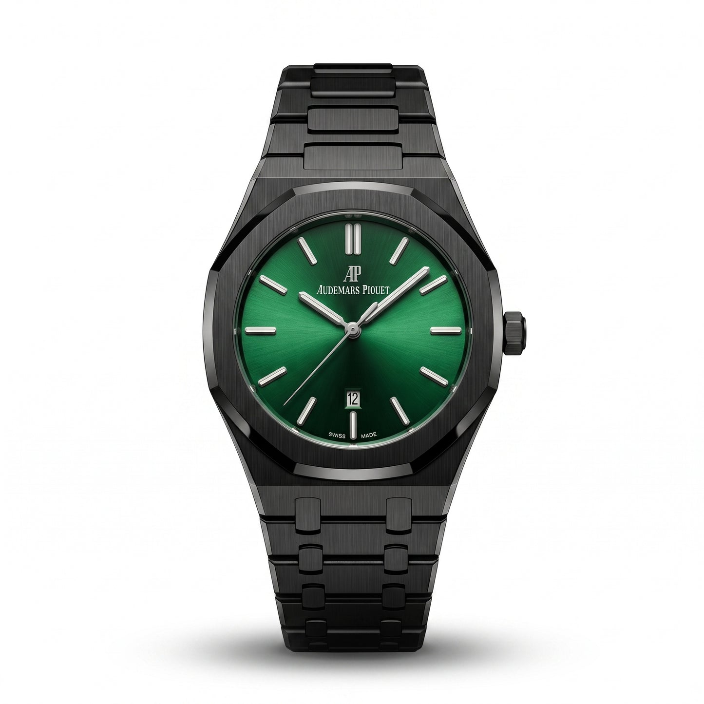 AP Royal Oak Black & Green Watch