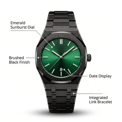 AP Royal Oak Black & Green Watch
